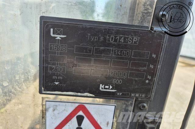 Linde D14SP-133-01 Visokopodizni komisioni viličar