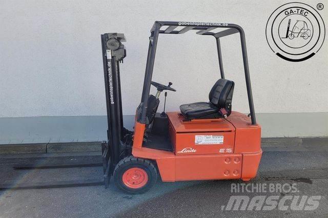 Linde E15 Električni viličari
