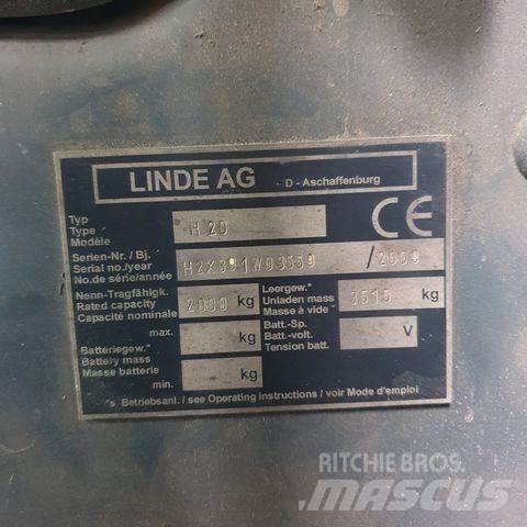 Linde H20 Dizelski viličari