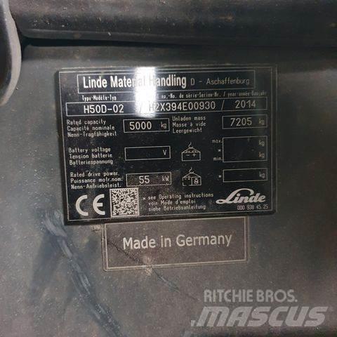 Linde H50D-02 Dizelski viličari
