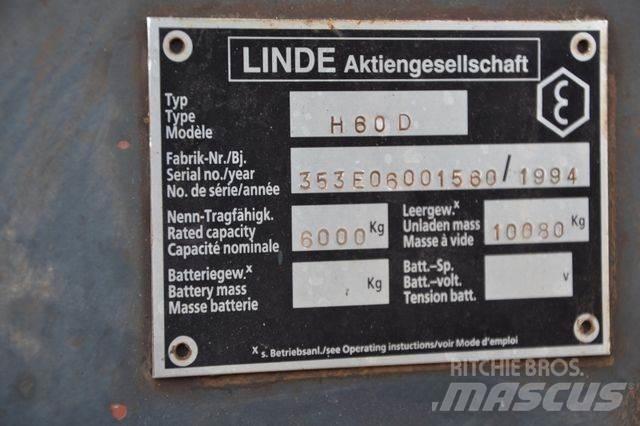 Linde H60D / Duplex Dizelski viličari