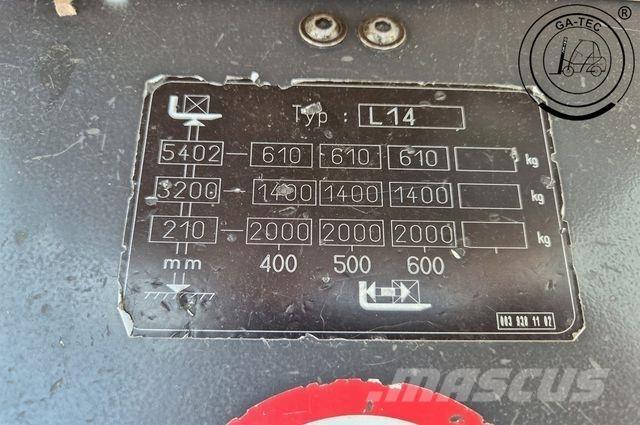 Linde L14i Visokopodizni komisioni viličar