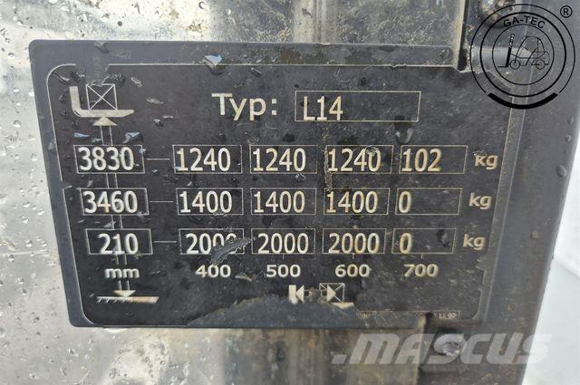 Linde L14i Visokopodizni komisioni viličar