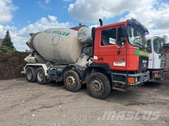 MAN 32.372 8x4 10m³ Kamioni mikseri za beton