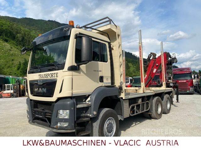 MAN TGS 33.480 6x6 Kamioni za drva