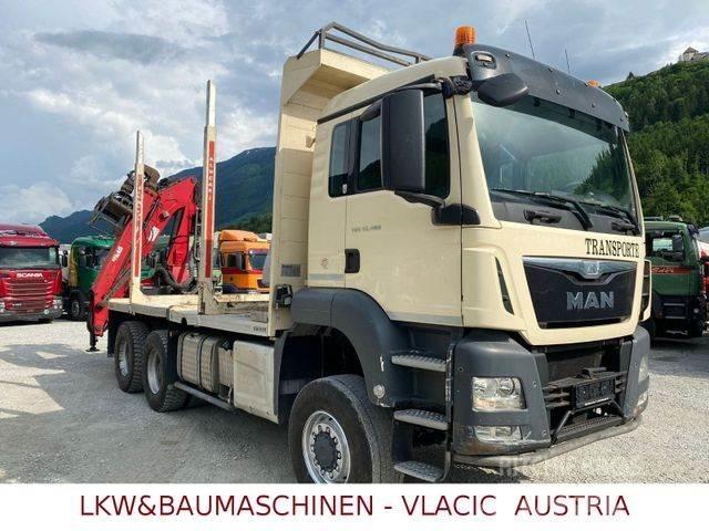 MAN TGS 33.480 6x6 Kamioni za drva