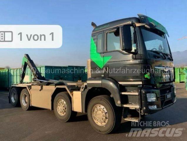 MAN TGS 35.460 Rol kiper kamioni s kukama za dizanje