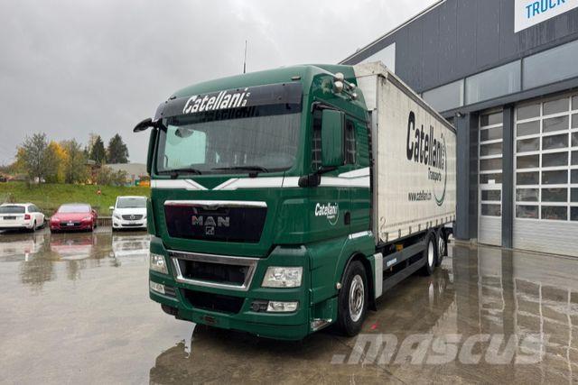 MAN TGX 26.480 6x2 Kamioni sa ceradom