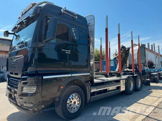 MAN TGX 26.580 Kamioni za drva