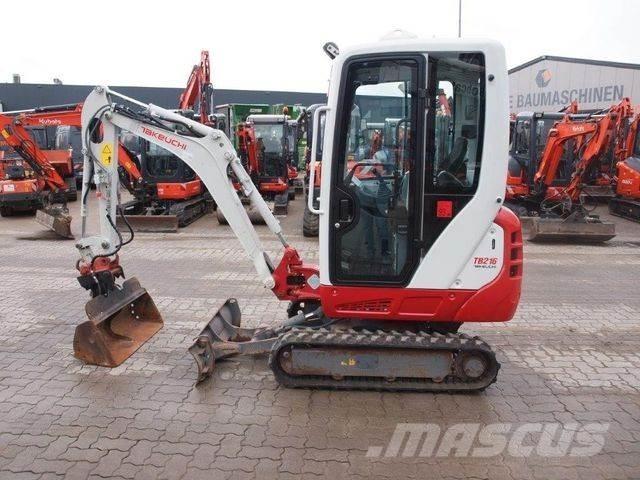 Takeuchi TB 216 Mini bageri <7t