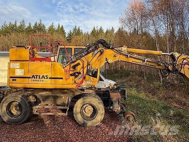 Atlas 1604 KZW 24 Bageri gusjeničari