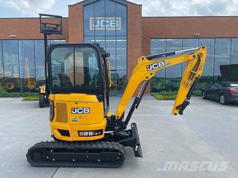 JCB 25-Z1 Cab Pro Bageri gusjeničari
