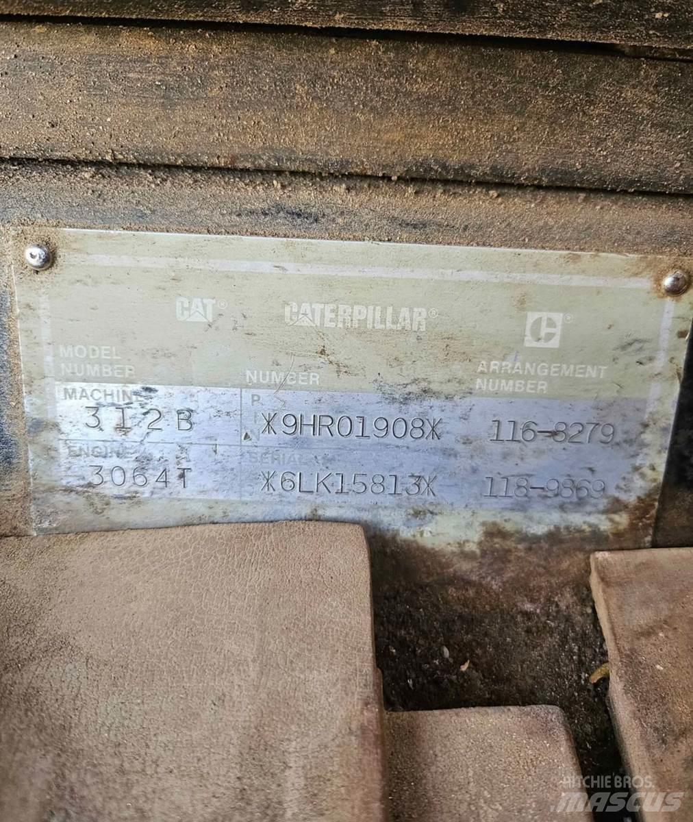 CAT 312B Bageri gusjeničari
