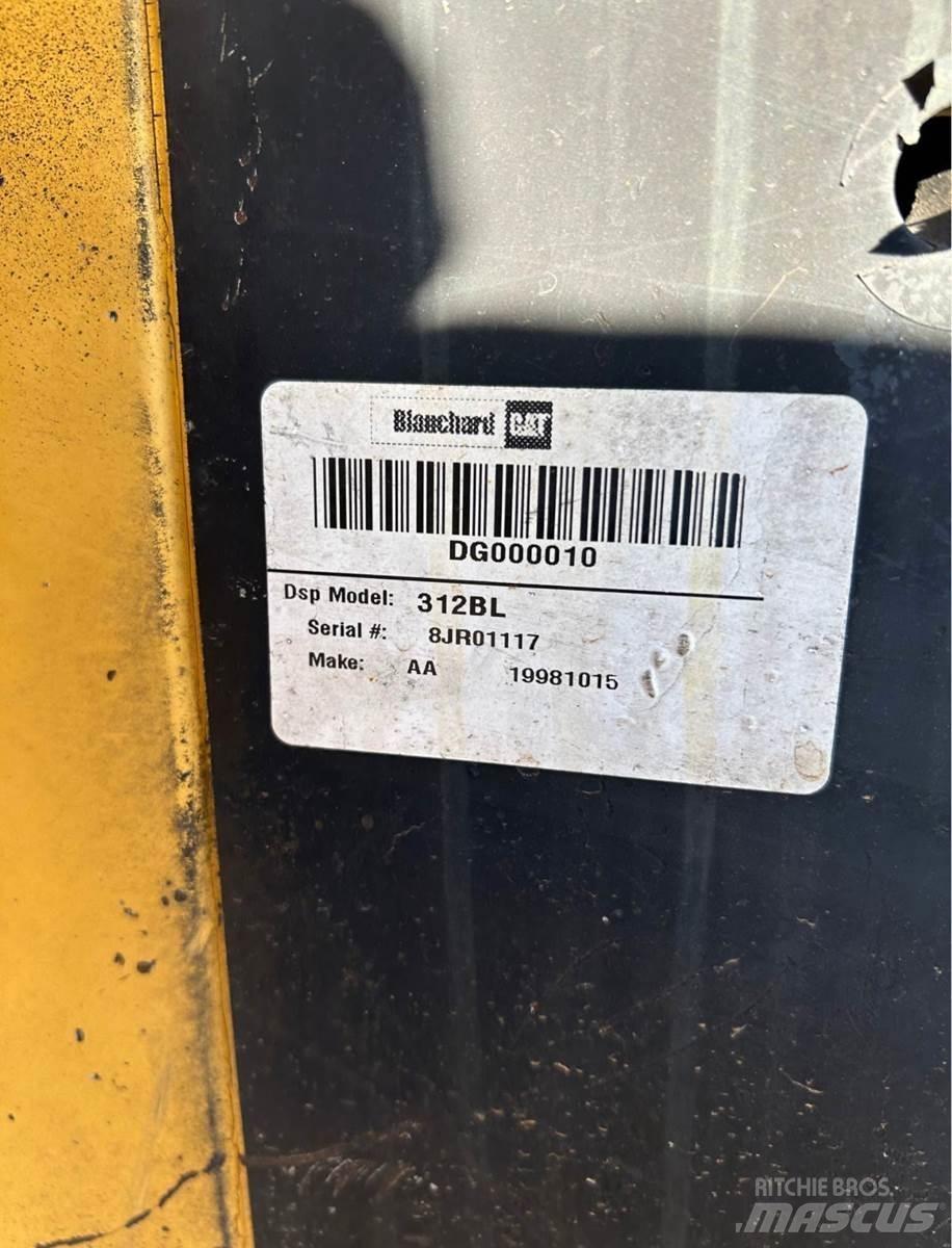 CAT 312BL Bageri gusjeničari