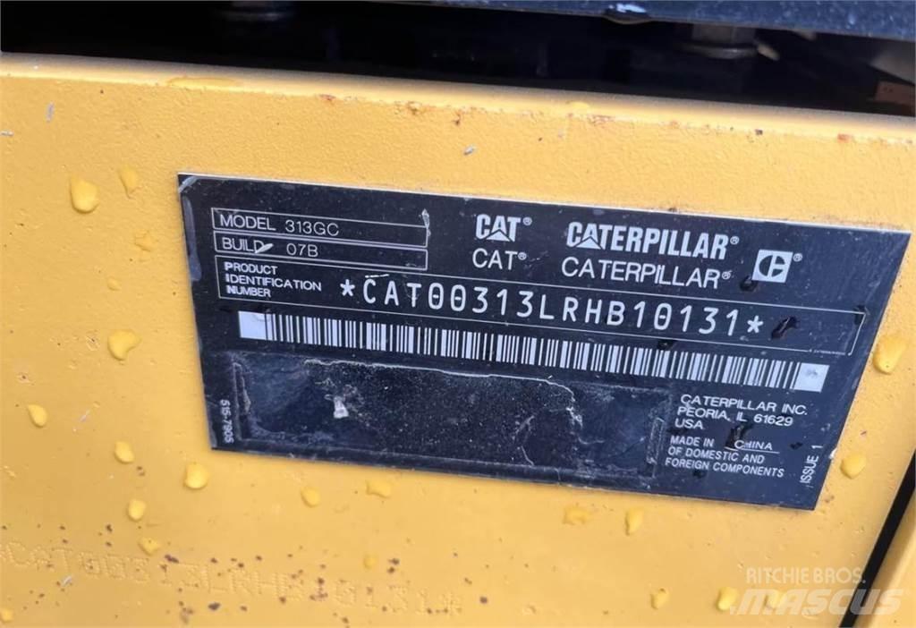 CAT 313 GC Bageri gusjeničari