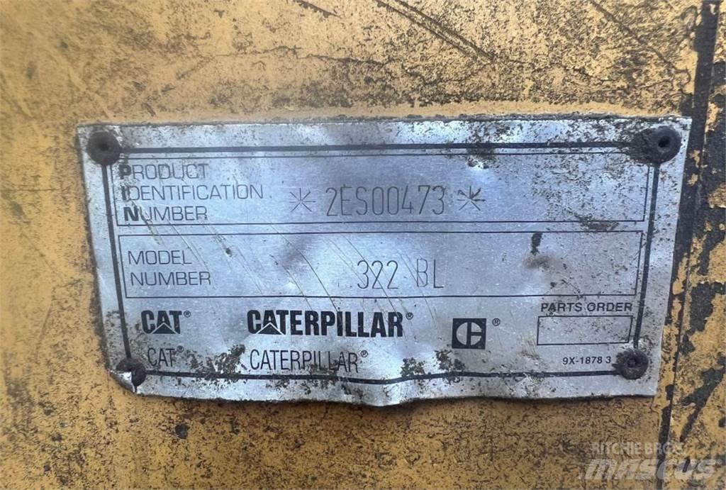CAT 322BL Bageri gusjeničari