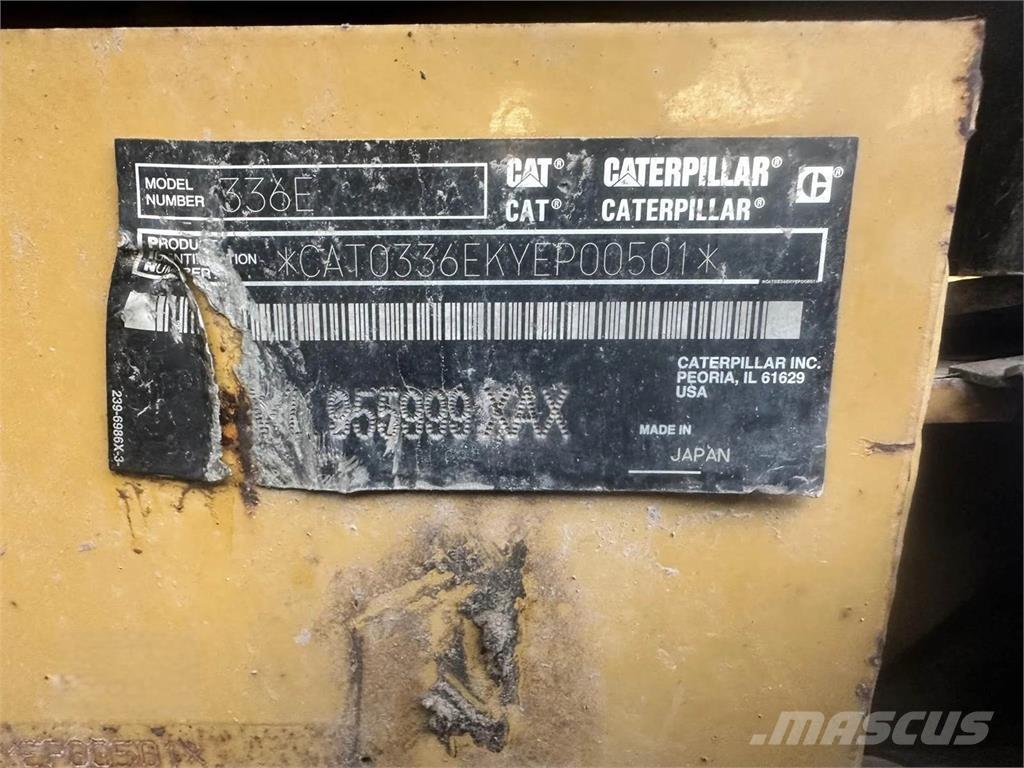 CAT 336EL Bageri gusjeničari
