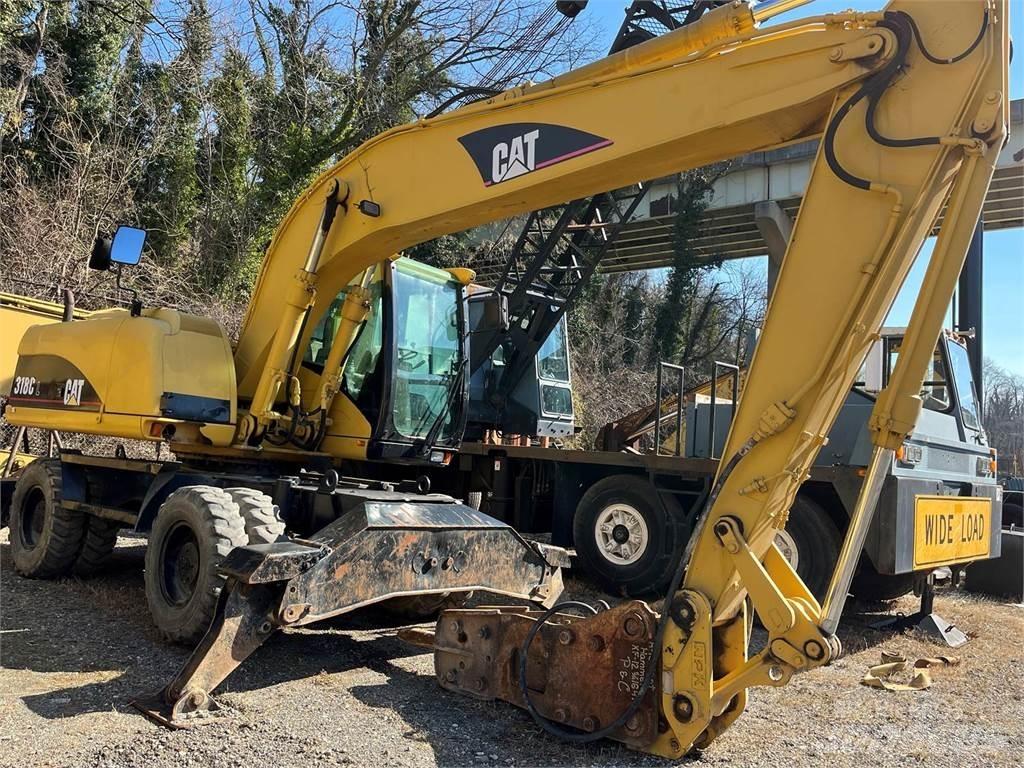 CAT M318C Bageri na kotačima