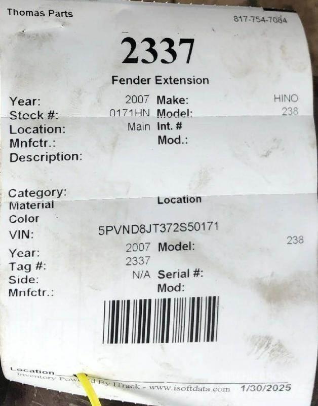 Hino 238 Transport – ostalo