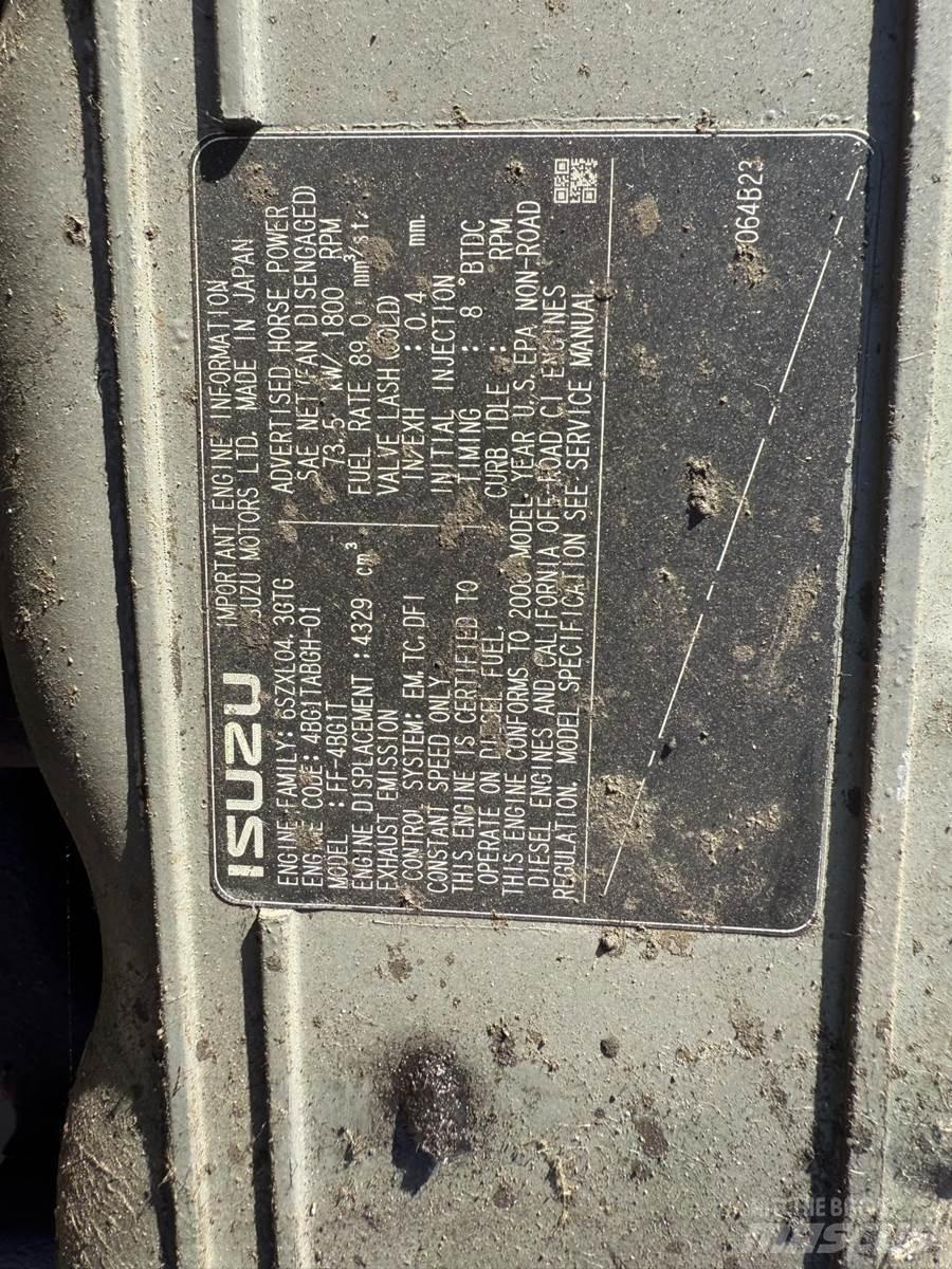 Isuzu 4BG1 Motori