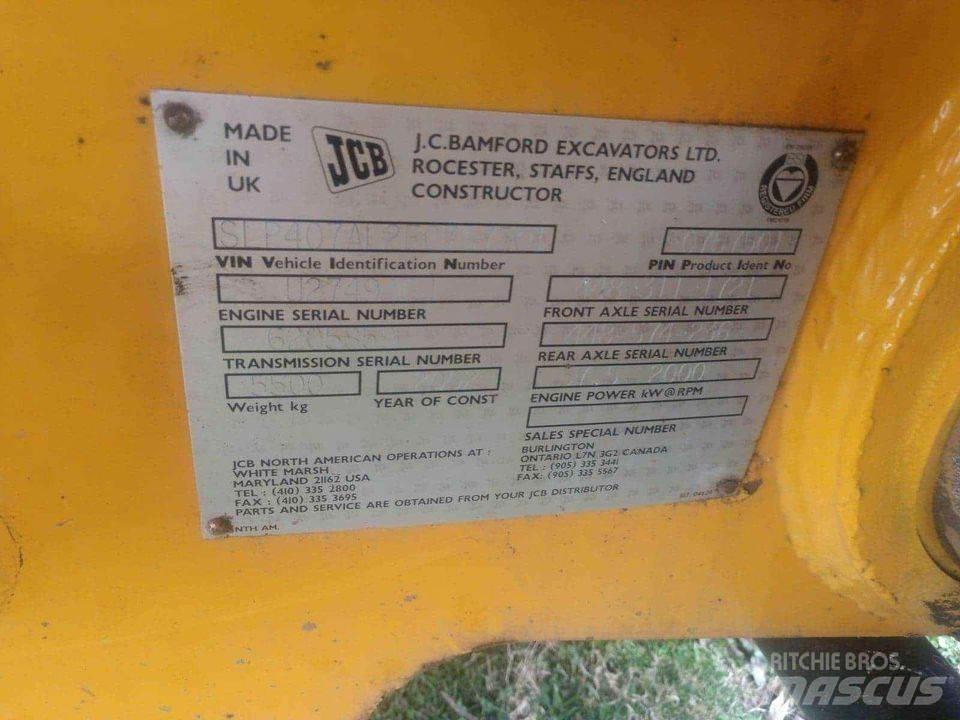 JCB 407 Utovarivači na kotačima