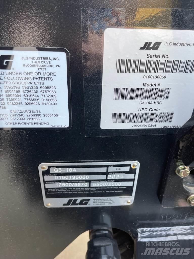JLG G5-18A Teleskopski viličari