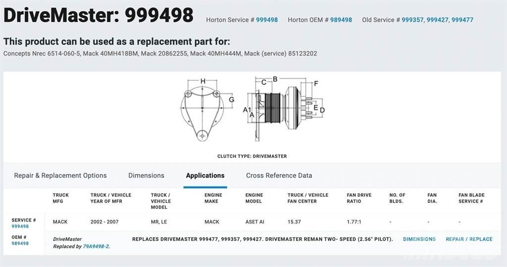 Mack AI Transport – ostalo