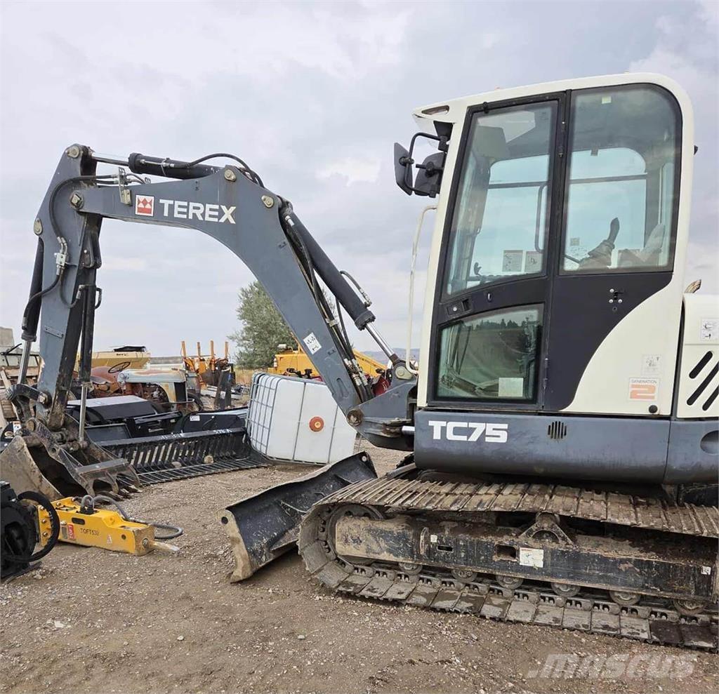 Terex TC75 Bageri gusjeničari