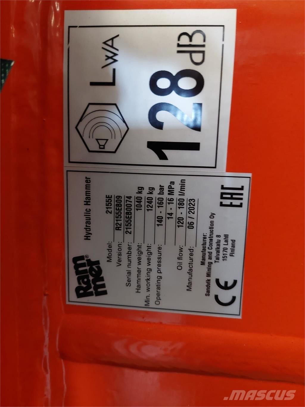 Rammer 2155E Građevinarstvo – ostalo