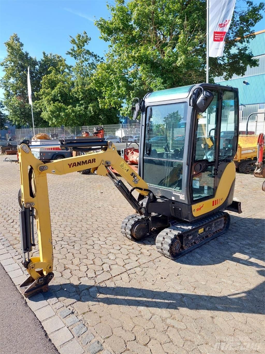 Yanmar SV16 Bageri gusjeničari