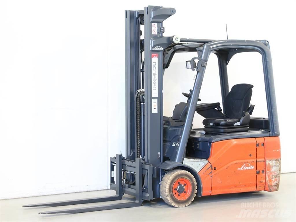 Linde E16/386-01 Električni viličari