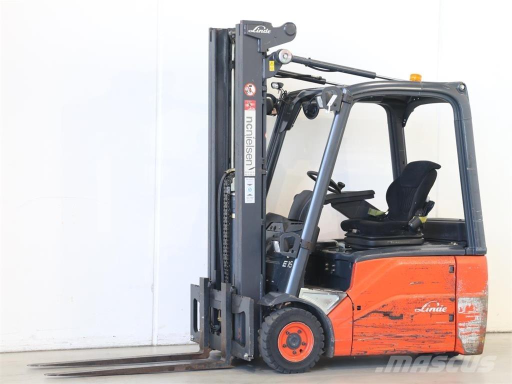 Linde E16/386-01 Električni viličari