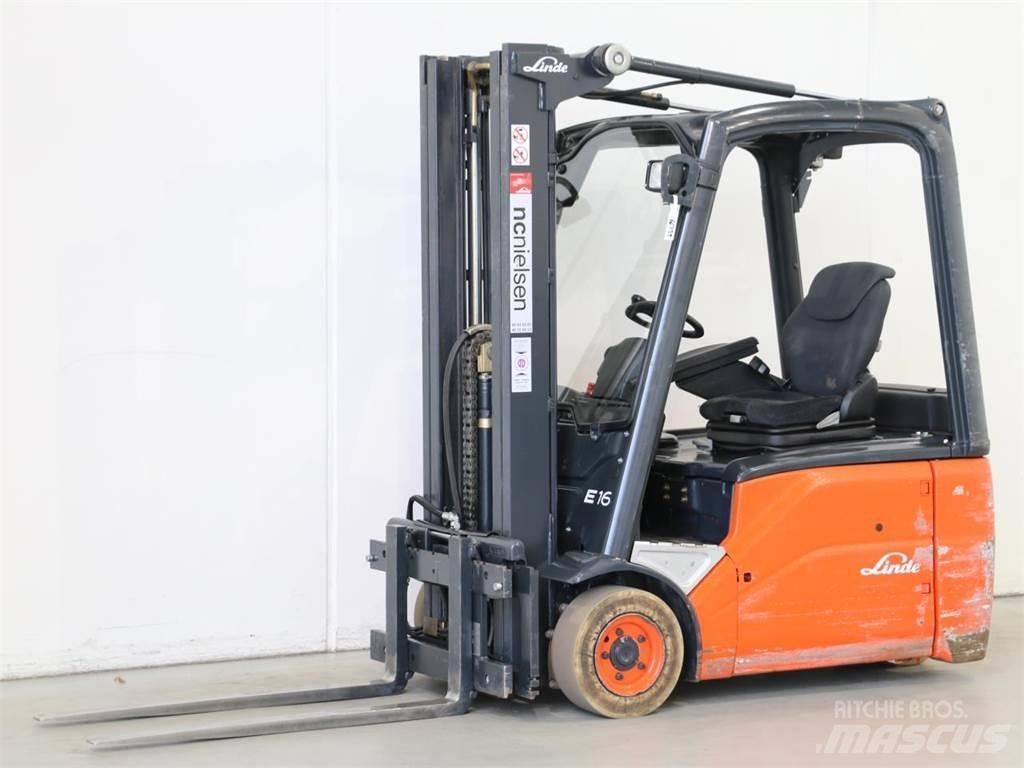 Linde E16/386-01 Električni viličari
