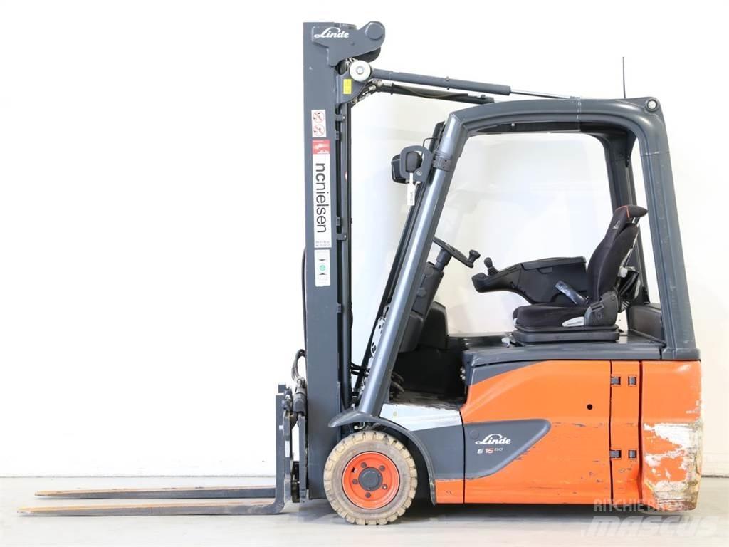 Linde E16/386-02 EVO Električni viličari
