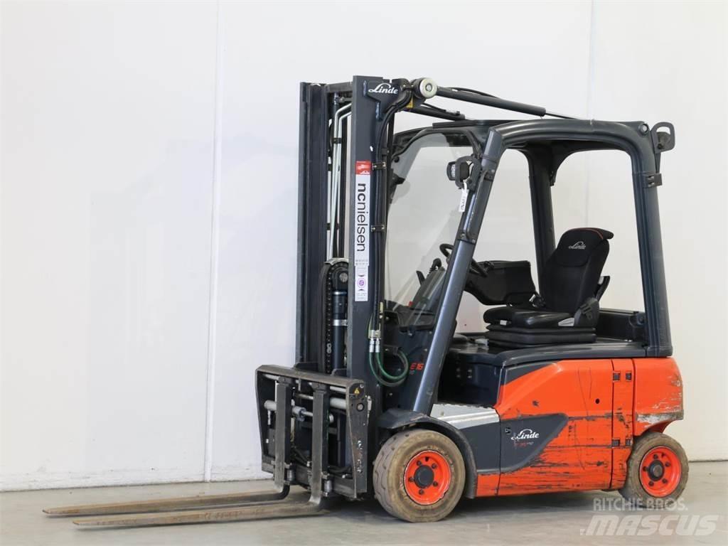 Linde E16P/386-02 Električni viličari