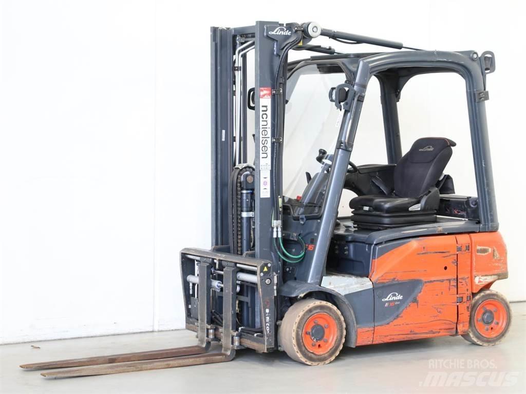 Linde E16P/386-02 Električni viličari