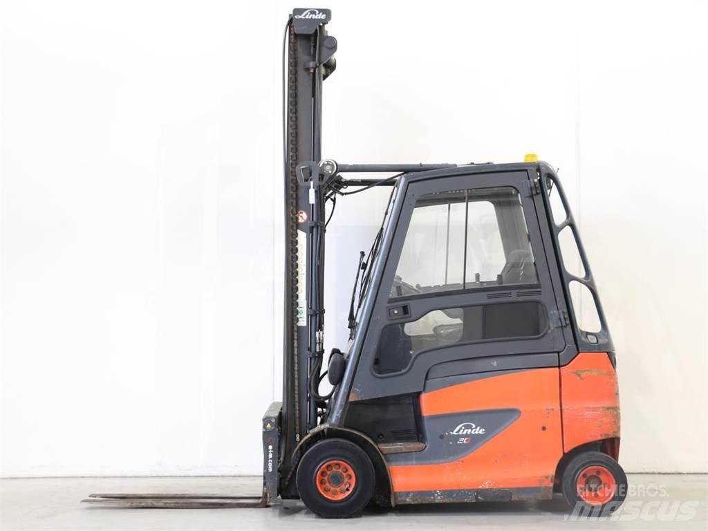 Linde E20/600H/387 Električni viličari
