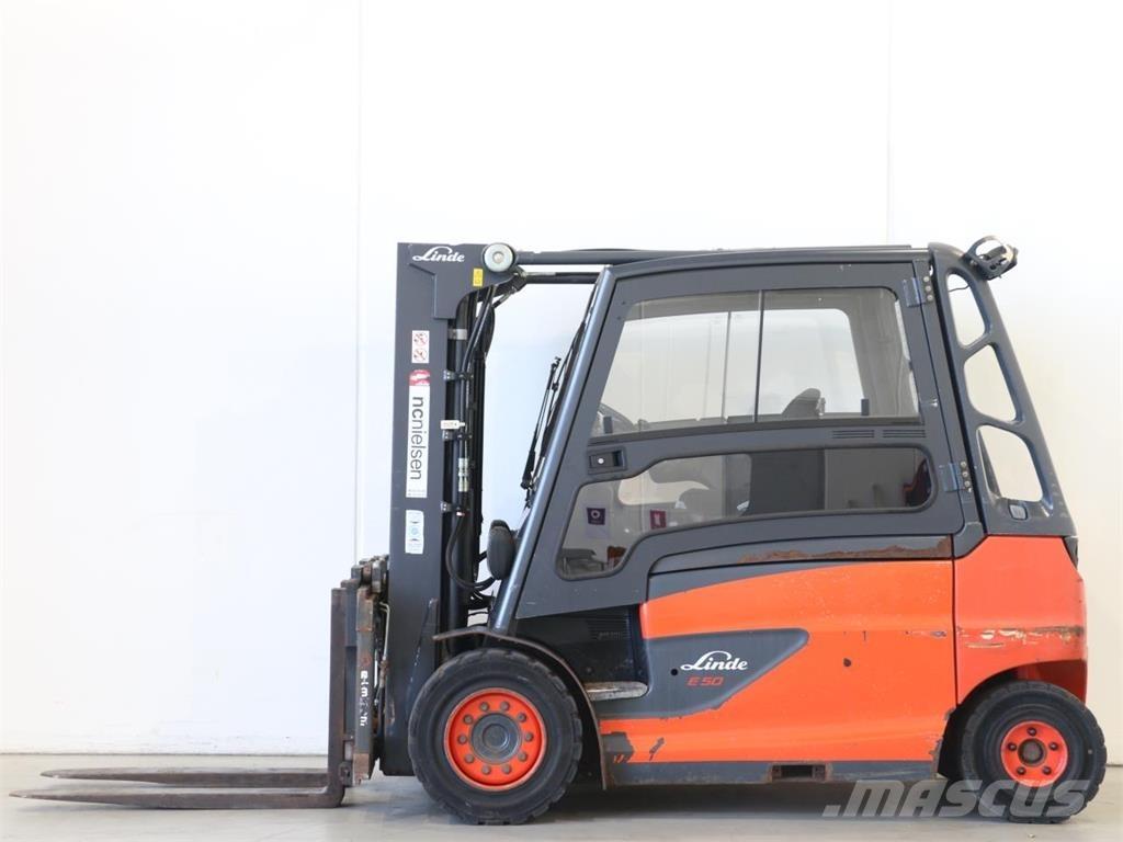 Linde E50L/388 Električni viličari