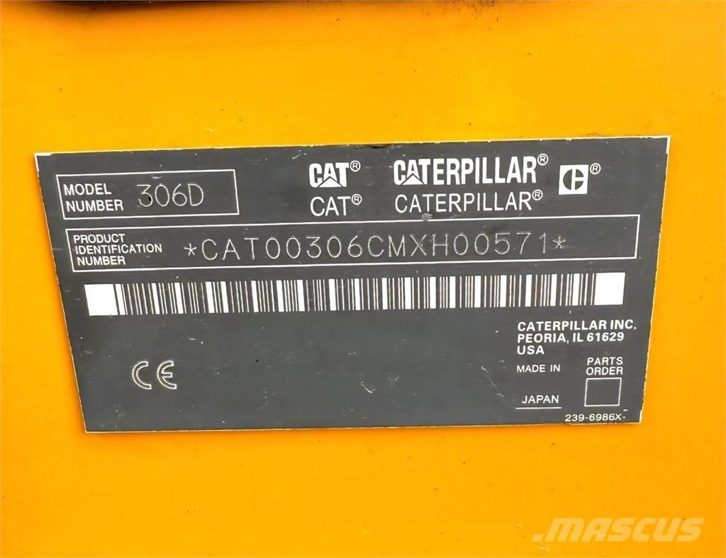CAT 306D Mini bageri <7t