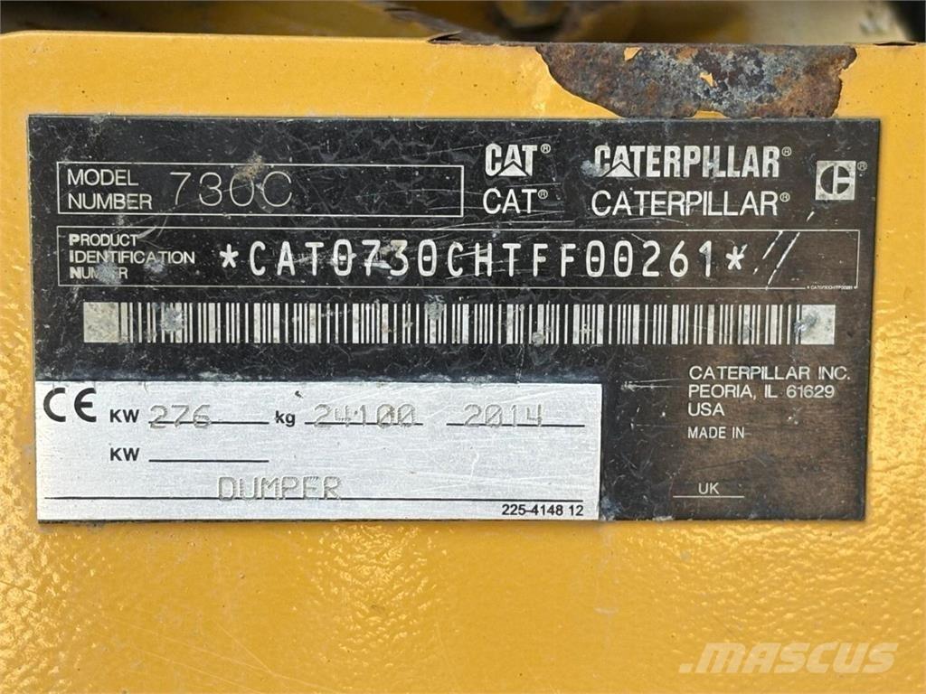 CAT 730 C Zglobni demperi