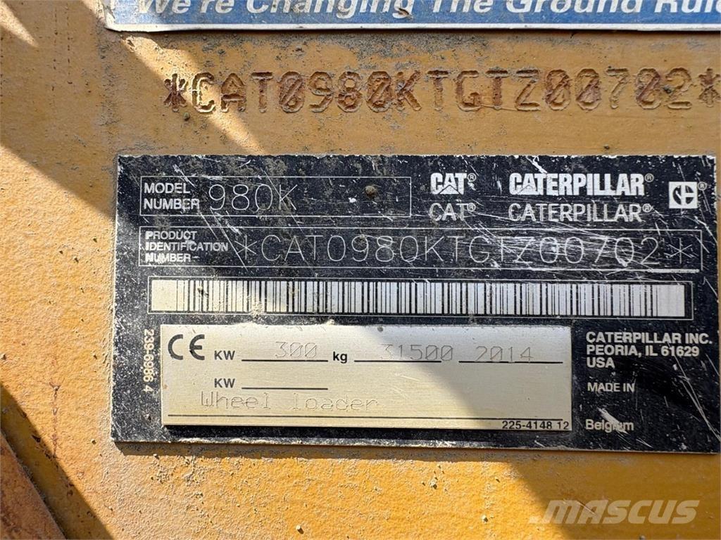CAT 980 K Utovarivači na kotačima