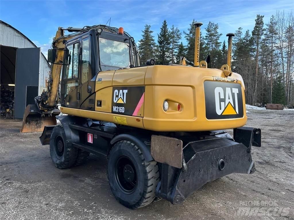CAT M 316 D Bageri na kotačima