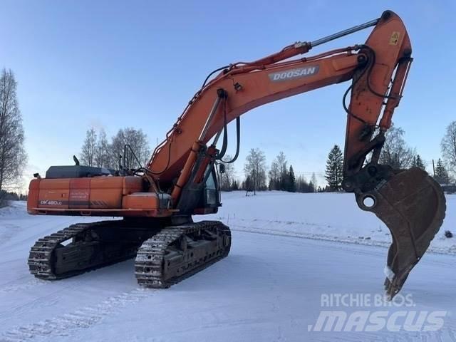 Doosan DX480LC Bageri gusjeničari