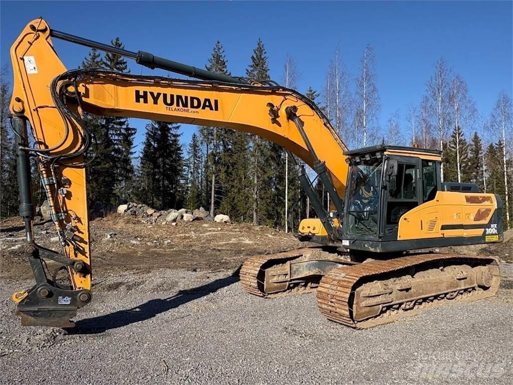 Hyundai HX300L Bageri gusjeničari
