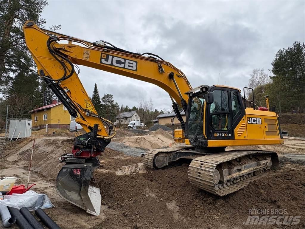 JCB 210 X L 4F Bageri gusjeničari