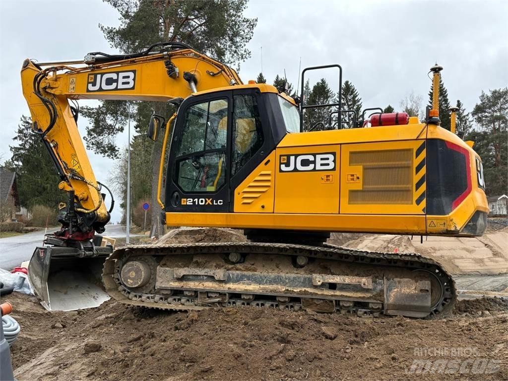 JCB 210 X L 4F Bageri gusjeničari