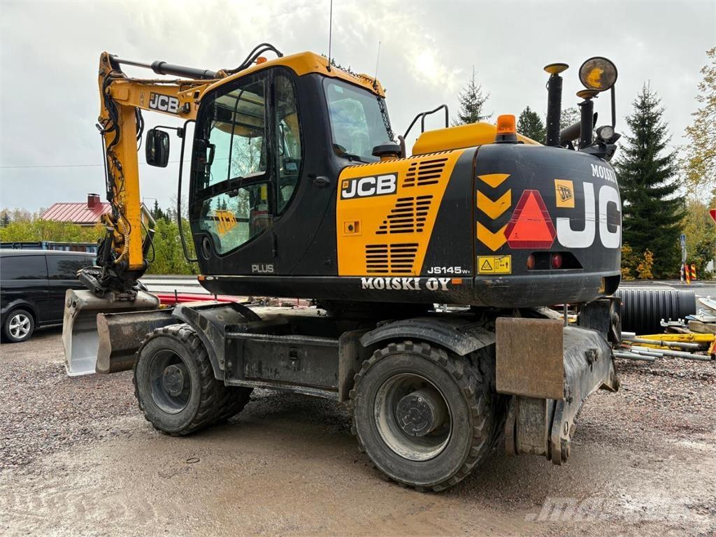 JCB JS 145 W Plus Bageri na kotačima