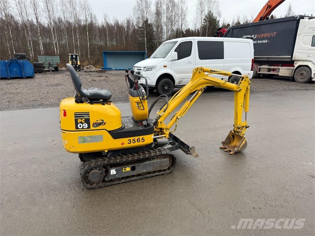 Komatsu PC09 Mini bageri <7t