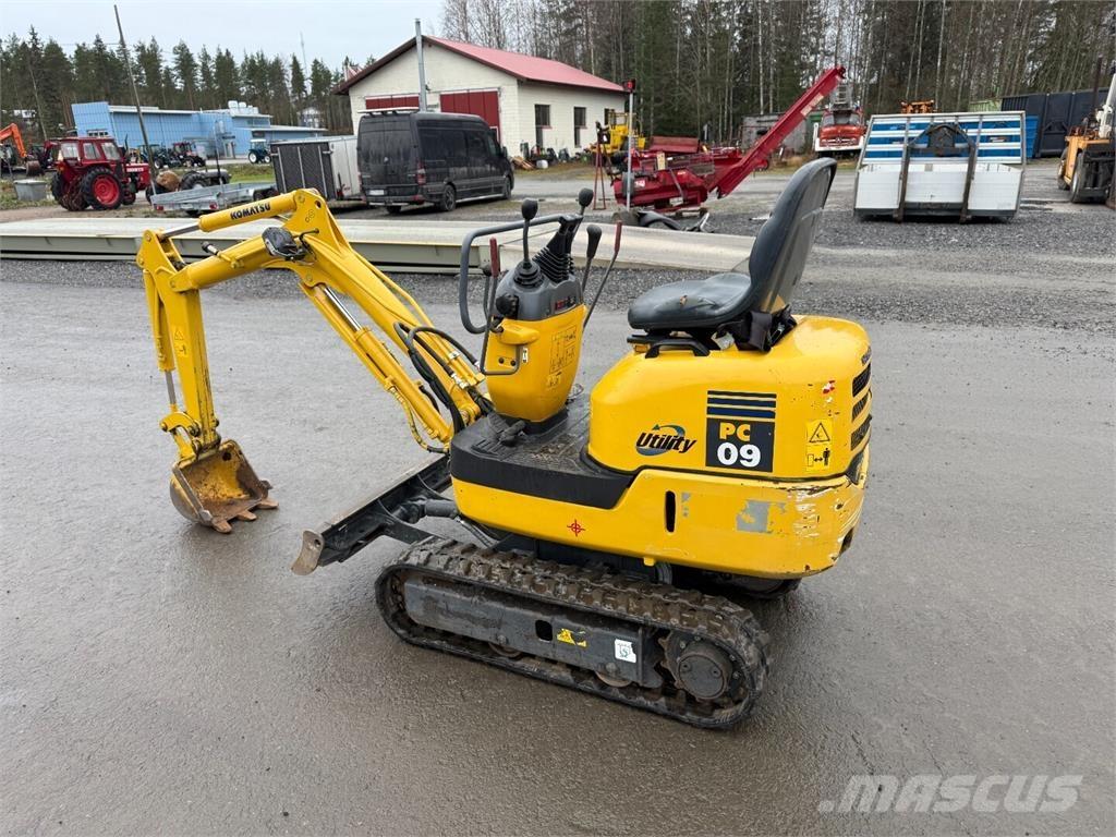 Komatsu PC09 Mini bageri <7t