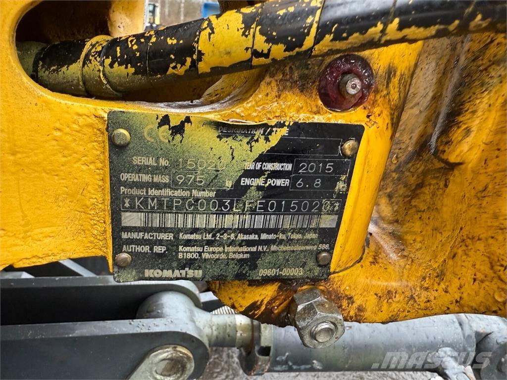 Komatsu PC09 Mini bageri <7t